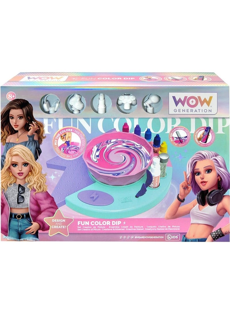 WOW Generation Kids Euroswan - Creative Dip in Paint Wow Generation, Multicoloured (WOW00027) - Image 2